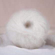 fil à tricoter mohair naturel