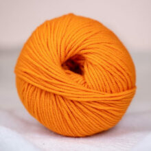 mérinos d'arles orange flash fil à crocheter