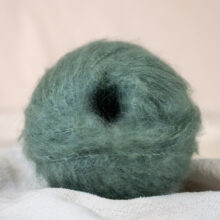 pelote mohair verte