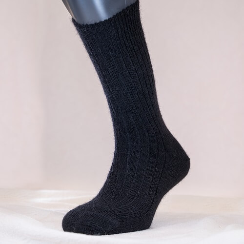 Chaussettes mohair noires