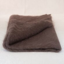 plaid mohair marron