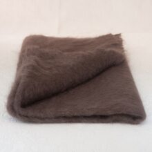 plaid mohair marron